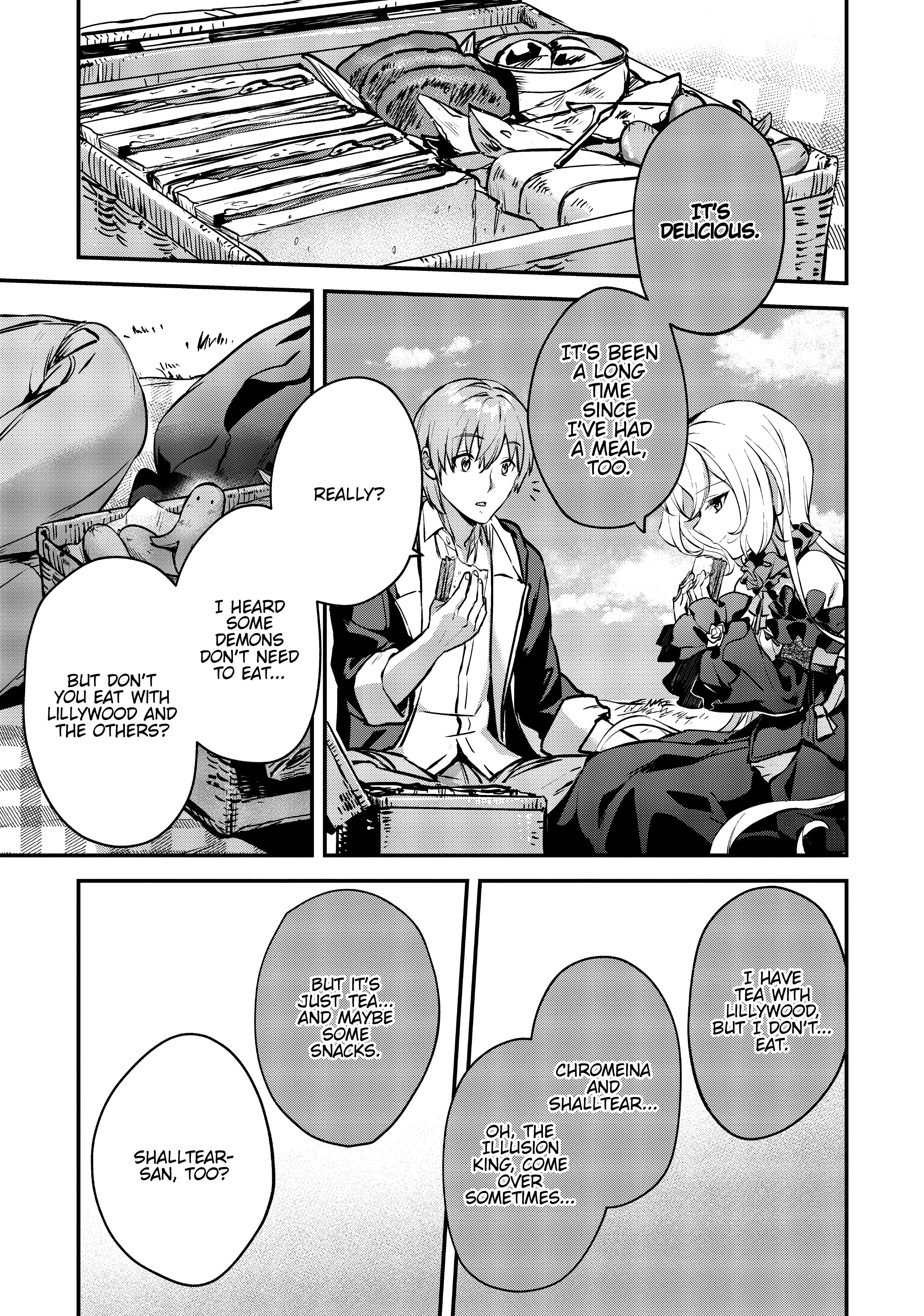 Yuusha Shoukan ni Makikomareta kedo, Isekai wa Heiwa deshita Chapter 34.1 18